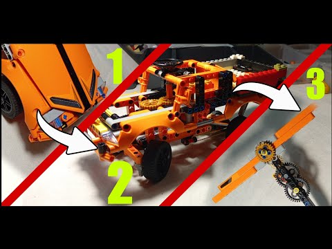 Видео: ПЕРЕДЕЛАЛ КОРВЕТ 3 РАЗА И ВОТ ЧТО ПОЛУЧИЛОСЬ | Обзор Самоделок из набора Lego Technic 42093