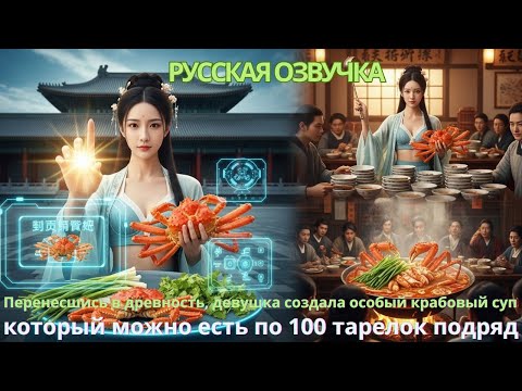 Видео: Перенесшись в древность девушка создала особый крабовый суп который можно есть по 100 тарелок подряд