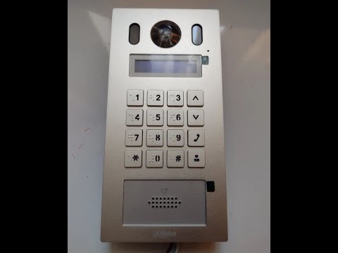 Видео: Вызывная панель Dahua DHI-VTO6221E-P