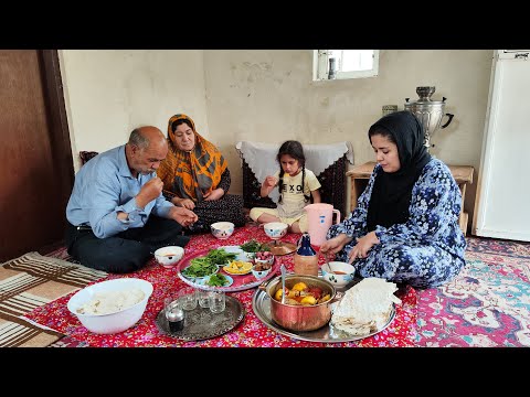 Видео: 🏡Жизнь в иранской деревне: прекрасное сочетание традиционной деревенской кухни в Иране