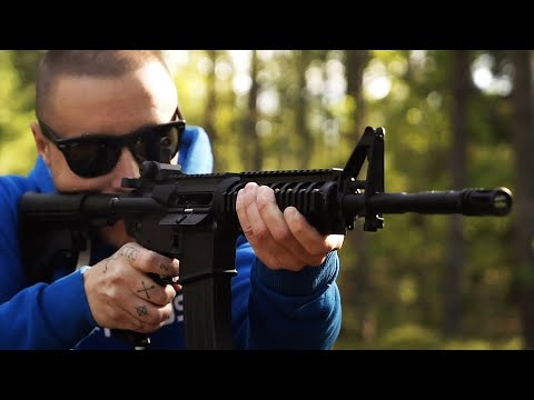 Видео: Сравнение огнестрельной AR-15 с GBB M4A1 MWS от Tokyo Marui