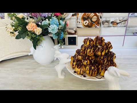 Видео: КРАСИВАЯ ФАРФОРОВАЯ ПОСУДА😍МЫ У БАБУШКИ🥰ПРОФИТРОЛИ😋