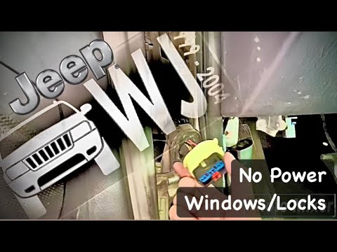 Видео: 🧰 Jeep Grand Cherokee WJ 👉🏻 Нет электрических стеклоподъемников, замков и зеркал‼️ ПОДРОБНОЕ РЕШЕНИЕ
