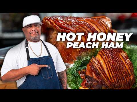 Видео: Праздничный рецепт! Горячая ветчина с медом и персиками, которая затмит всех!
