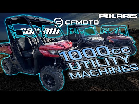 Видео: Сравнение 1000cc UTILITY бок о бок!