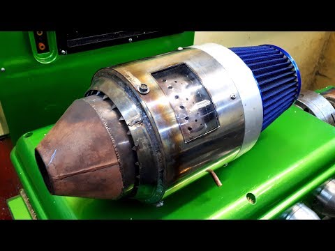 Видео: Турбо Электрореактивный двигатель - Еlectric JET engine