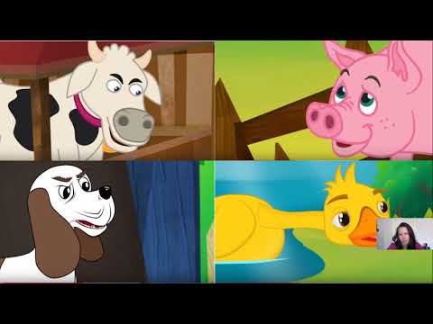Видео: 3 до 4 години - Јазик и говор - "Вредната кокошка и нејзините пријатели од фармата"