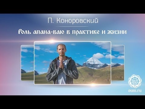Видео: Роль апана-вайю в практике и жизни. Павел Коноровский