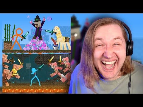 Видео: Ну НАКОНЕЦ-ТО! - Анимация против Майнкрафта 20 - 21 (РЕАКЦИЯ) | ТипоТоп