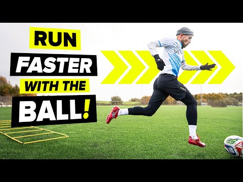 Видео: Как БЕЖАТЬ БЫСТРЕЕ с мячом и УЛУЧШИТЬ скорость ведения мяча
