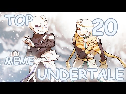Видео: Top 20 meme Undertale/Топ 20 меме Андертейл