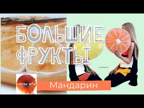 Видео: Мастер-класс Мандарин. Самый реалистичный! Продуман до мелочей. Безопасные материалы