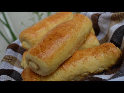 Видео: Рогчета със сирене по стара българска рецепта | Cheese Bread | Пирожки с сыром