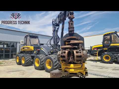 Видео: Харвестър PONSSE ERGO 8x8 / C4 / 2012