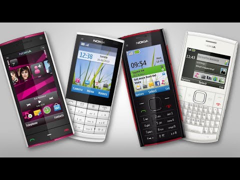 Видео: Эволюция телефонов Nokia Xseries (2009 - 2011)