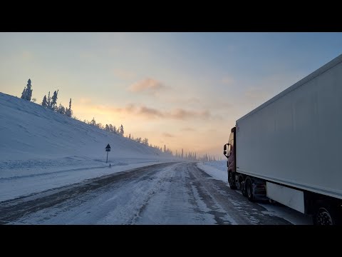 Видео: Якутия перевал ТИТ.Докладываю обстановку.VOLVO FH 540 POV