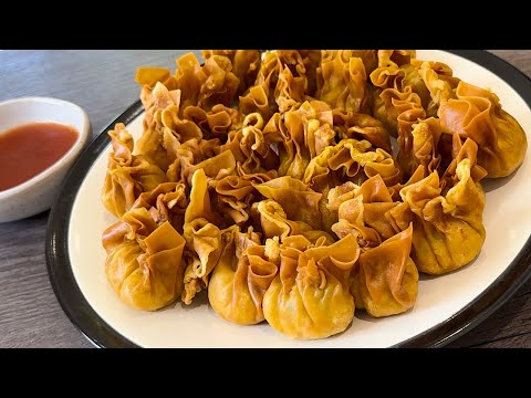 Видео: Невероятный! Таких вкусных вонтонов с тофу я еще никогда не ела! Рецепт кисло-сладкого соуса!