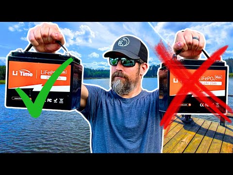 Видео: Аккумуляторы LiFePO4 для троллинговых моторов — **Плюсы и минусы**