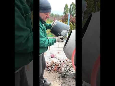 Видео: Цементный раствор для фасада. Штукатурка