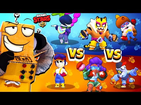 Видео: ОГНЕННЫЙ КУЛАК ПРОТИВ КУЛАКА ЯРОСТИ! БИТВА BRAWL STARS