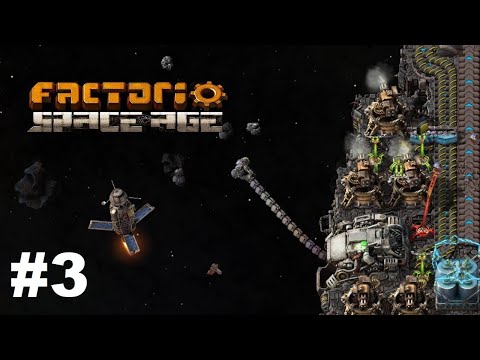 Видео: Factorio Space Age #03 - MALL в новом дополнении (Прохождение)