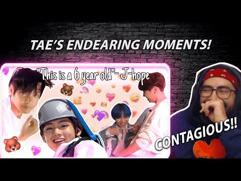 Видео: Умиляет! — Тэхён — самый большой ребёнок в BTS | BTS не могут смириться с его миловидностью | Реа...