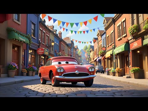 Видео: Врум-Врум, машина едет, бип-бип | Веселая песенка про машинки для детей | Стишок про приключения ...