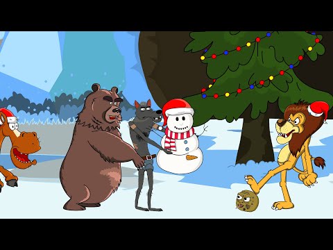 Видео: Анекдот про зверей. Самый Беспредельный Новый Год. Мультанекдот