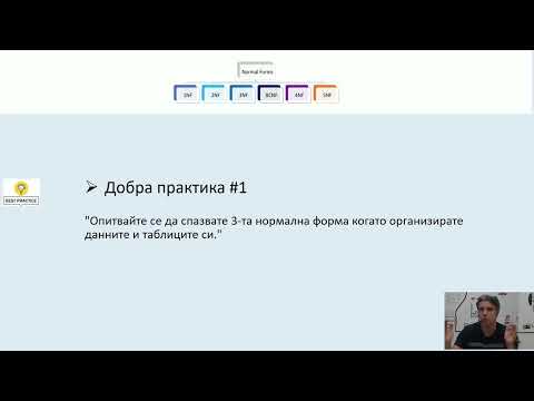Видео: RDBMS Design Best Practices: В кои случаи следването им може да бъде опасно? - Атанас Гегов