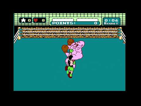 Видео: Mike Tyson's Punch-Out!! – полный сезон (all season) на NES. World circuit. Бой 9.