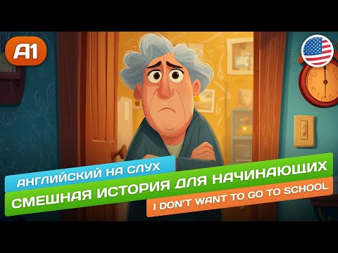 Видео: Смешная история для начинающих (A1-A2) 🎧 Английский НА СЛУХ