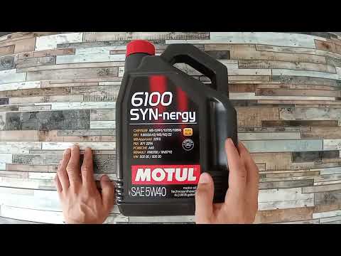 Видео: Краткий обзор моторного масла  Motul 6100 SYN-nergy 5W-40 @menay_maslo