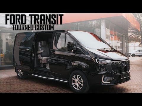 Видео: Ford Transit Tourneo Custom 2025: низкий кузов, гибкая компоновка, полный комфорт