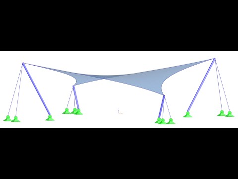 Видео: Расчет гипара в RFEM