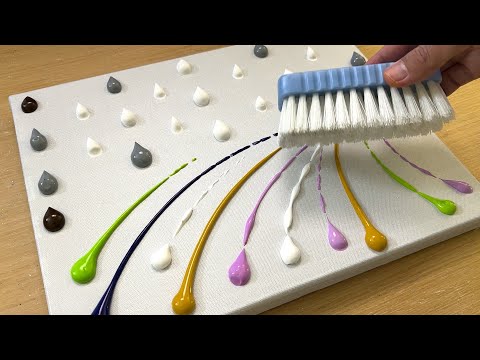 Видео: Акриловая живопись для начинающих / Акрил / Техника живописи