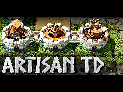 Видео: САМАЯ КРАСИВАЯ ЗАЩИТА БАШНИ ► Artisan TD Demo | Первый взгляд