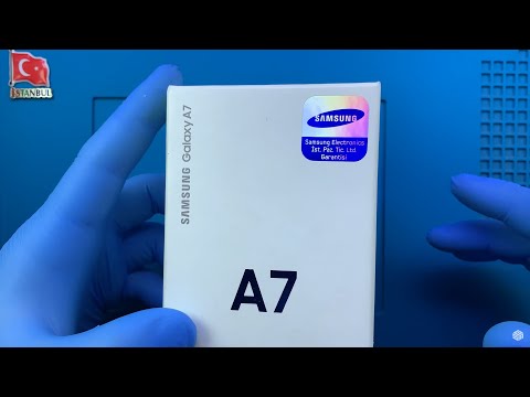 Видео: Замена экрана Samsung Galaxy A7