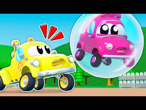 Видео: Малыш-машинка застрял на пузыре! 🚗💨 Приключения грузовика | Том, эвакуатор