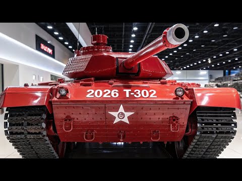Видео: «Будущее уже здесь! Новый танк Т-302 (2026) поражает мощью»