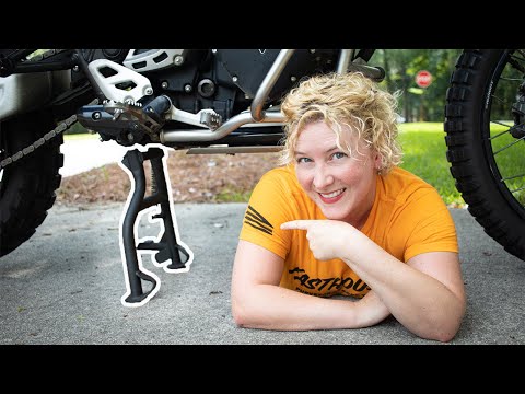 Видео: Посмотрите это перед использованием центральной подставки для мотоцикла