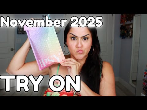 Видео: Ноябрь 2025. Распаковка и примерка сумок IPSY GLAM