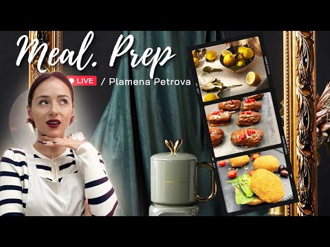 Видео: Meal Prep в Live Събитие, Хлебчета от Червена Леща и Бонбони с Тахан.