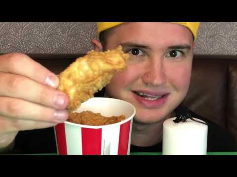 Видео: Мукбанг | ASMR | KFC Вёдрышко за 199