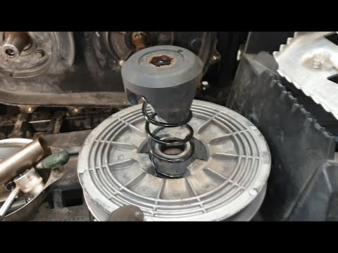 Видео: Как правильно установить ведомый шкив вариатора CAN AM BRP 1000