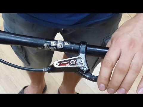 Видео: Ремонт гидролинии и прокачка томоза Tektro