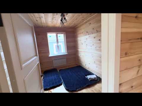 Видео: Одноэтажный дом из бруса
