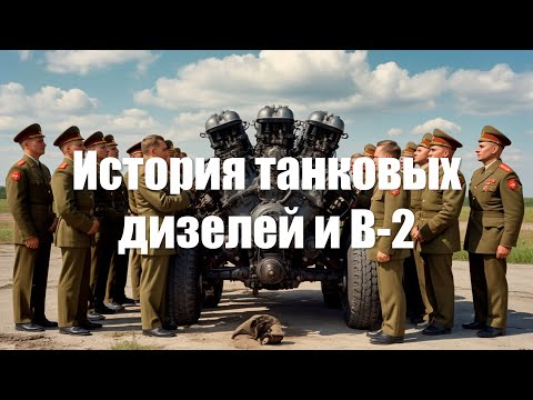 Видео: Краткая история танковых дизельных двигателей. Советский дизель В-2