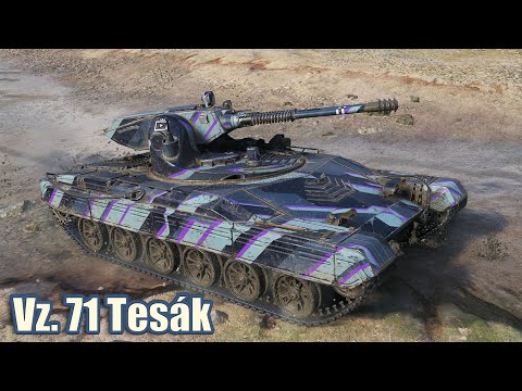 Видео: Vz. 71 Tesák • АВТОПУШЕЧНЫЙ УРАГАН • World of Tanks