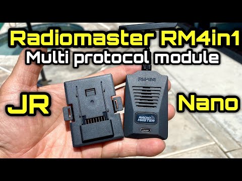 Видео: Внешний многопротокольный модуль Radiomaster RM4in1 Nano/JR