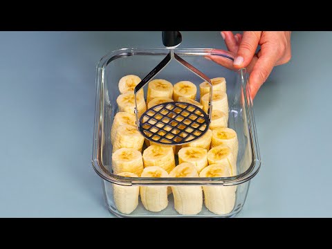 Видео: Банановый десерт, о котором все говорят!